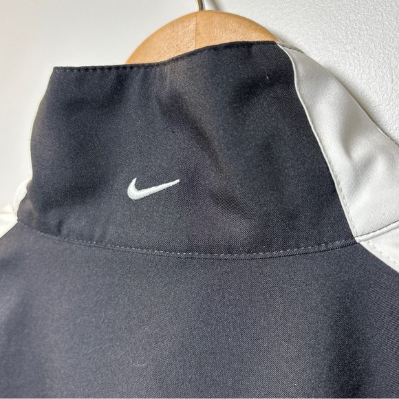 Nike Track Jacket Boys M 8-10 Black Full Zip Long Sleeve - Picture 8 of 12